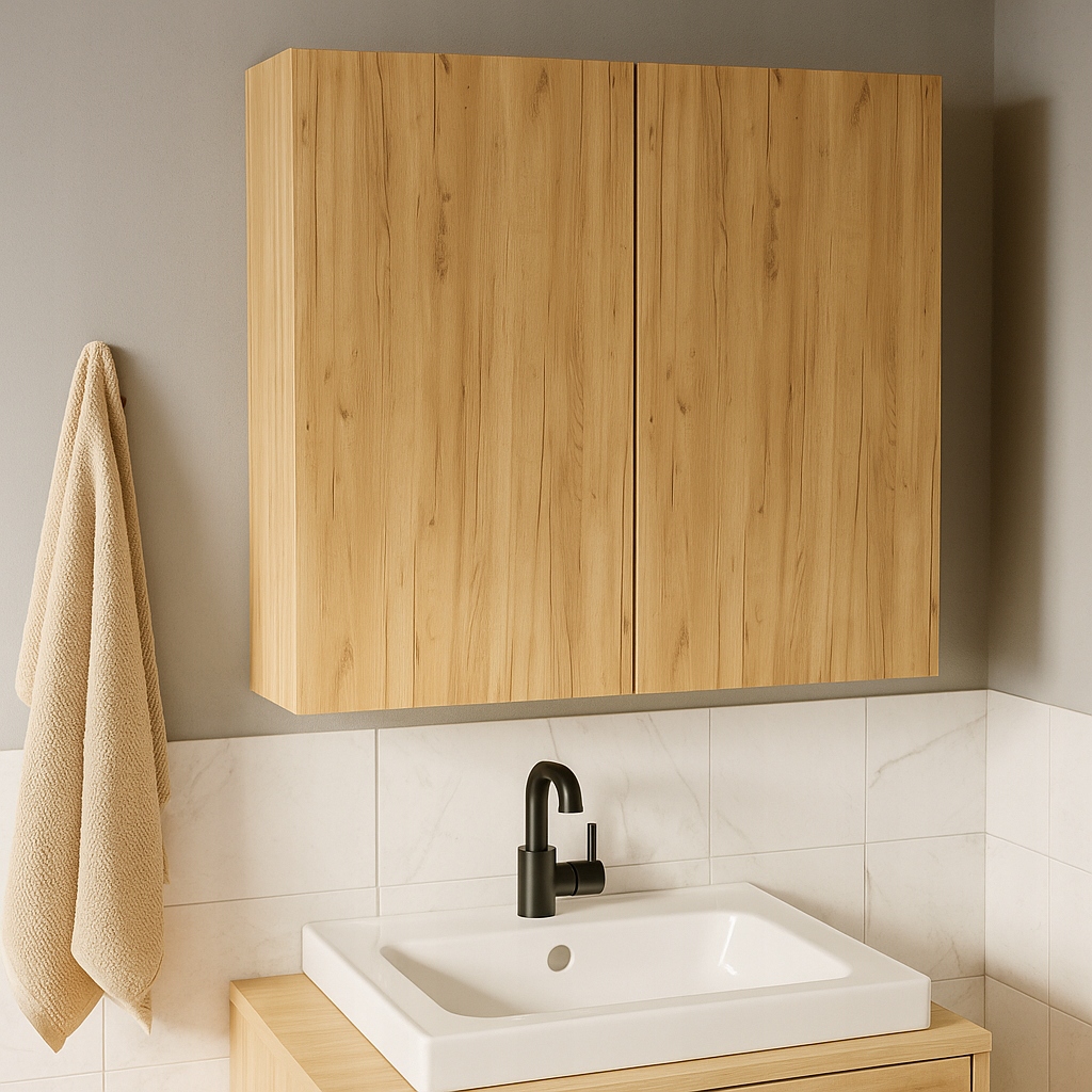 Szafka wisząca dąb craft złoty