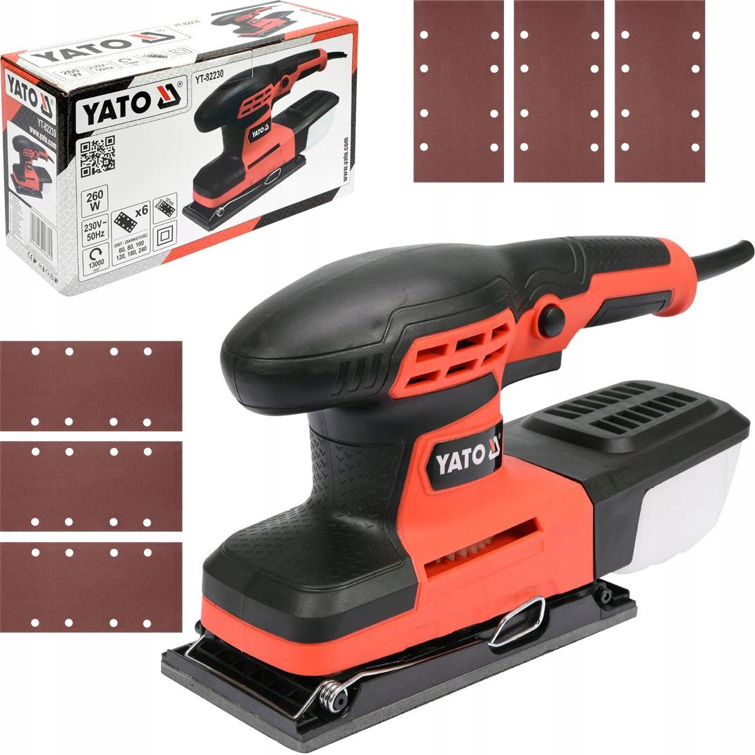 

Yato Szlifierka Oscylacyjna Z Odsysaniem 260W