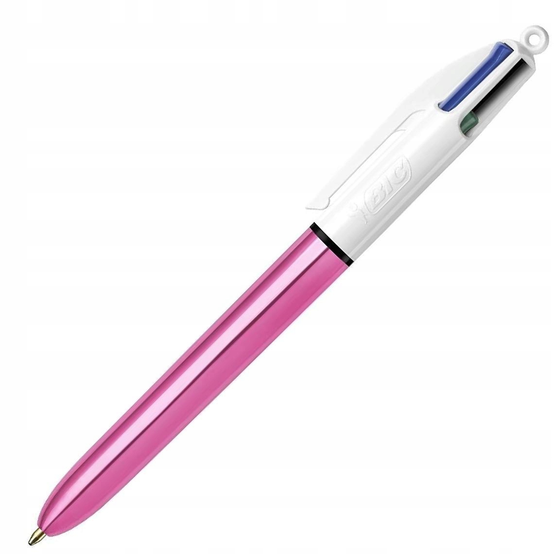 

Długopis automatyczny Bic 4Colours Shine Pink 4w1