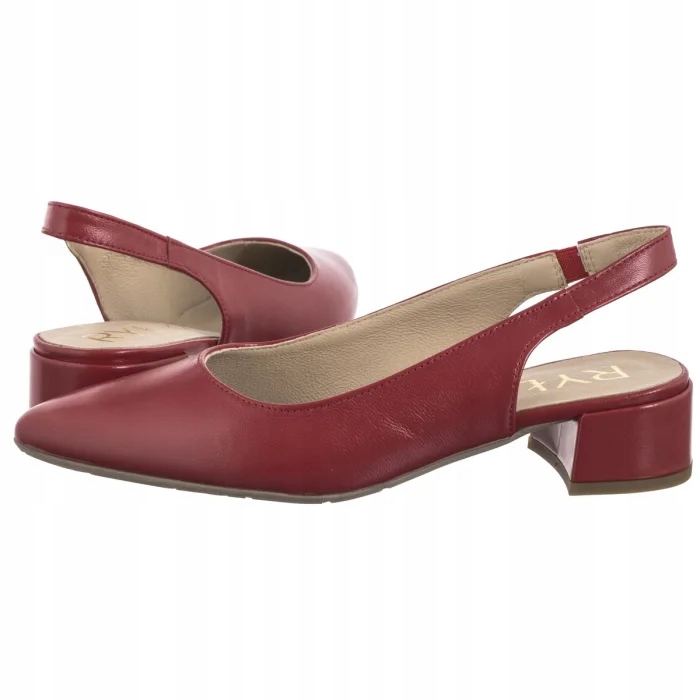 Dámské kožené lodičky Ryłko Červené C3ES4_V_ __iw