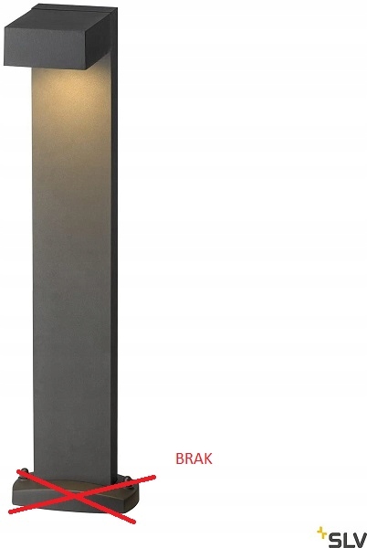 Lampa ogrodowa SLV Quadrasyl SL 75 11W GX53