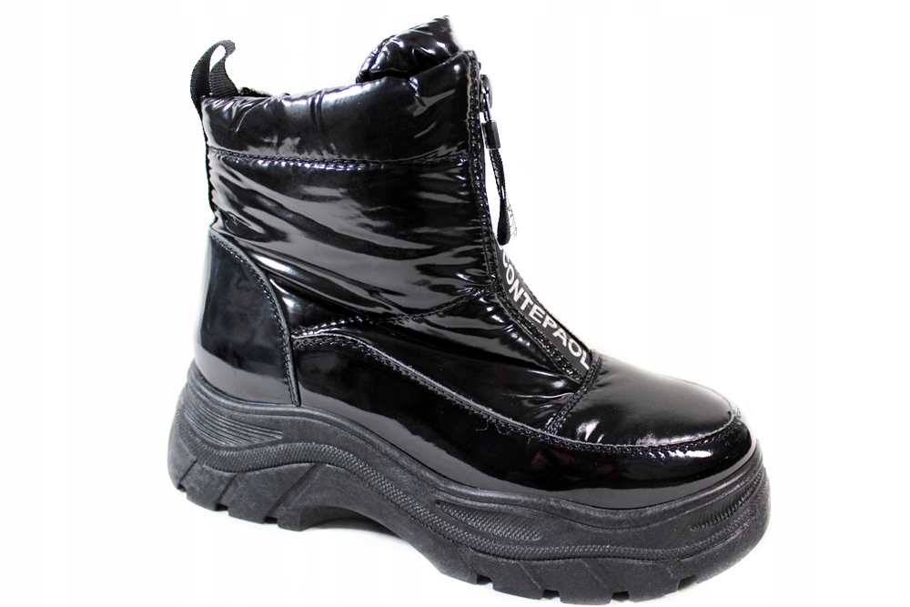 Śniegowce Vinceza 34519 R.36 Czarny Lakier