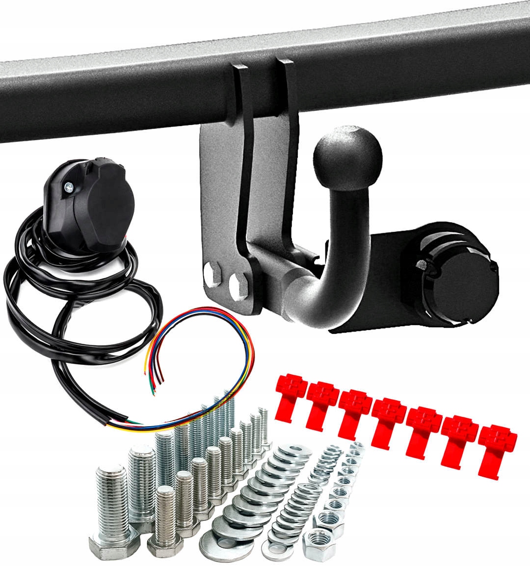 HAK HOLOWNICZY VW Golf 5 Golf 6 HTB PLUS Audi A3 II mk2 8P +WIĄZKA 7pin