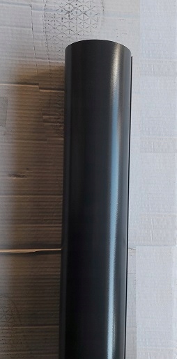 RURA SPUSTOWA 100/3M CZARNA/SVRT LINDAB