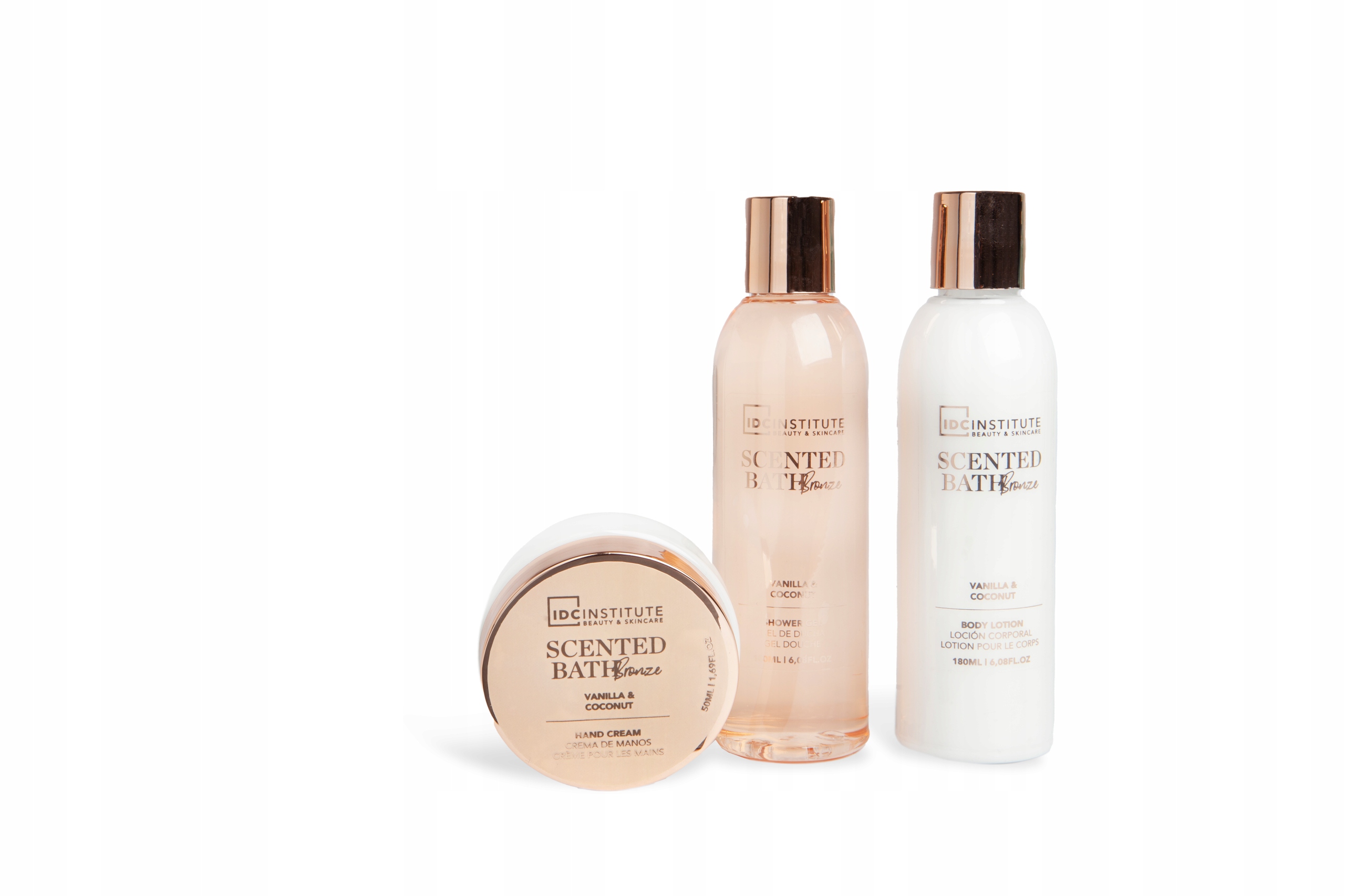 ZESTAW KOSMETYKÓW DO PIELĘGNACJI CIAŁA I KĄPIELI Marka IDC Institute