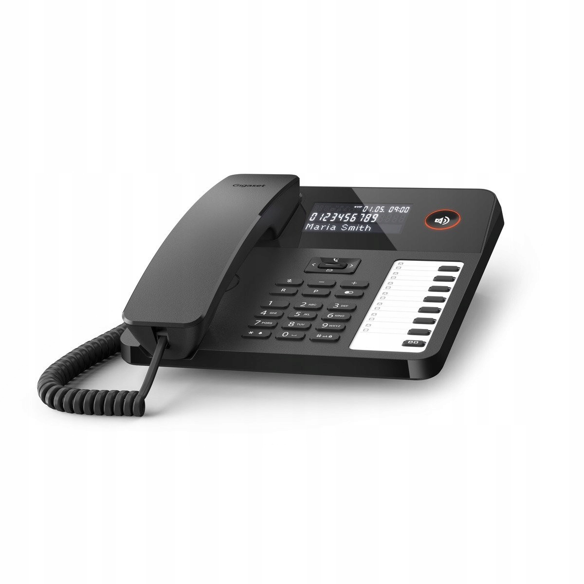 Gigaset Desk 600 Black (S30350-H224-R101) Káblový analógový telefón