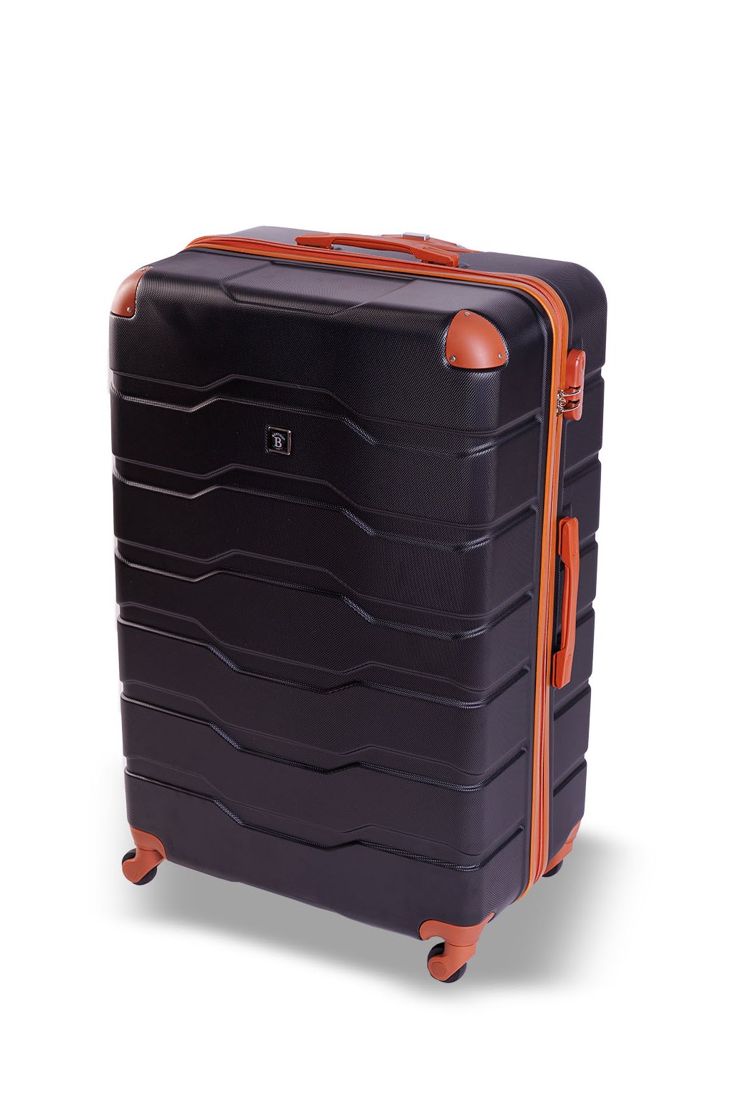 walizka podróżna BERTOO Firenze - czarna 142 l 84x55x34 cm cm, 3XL