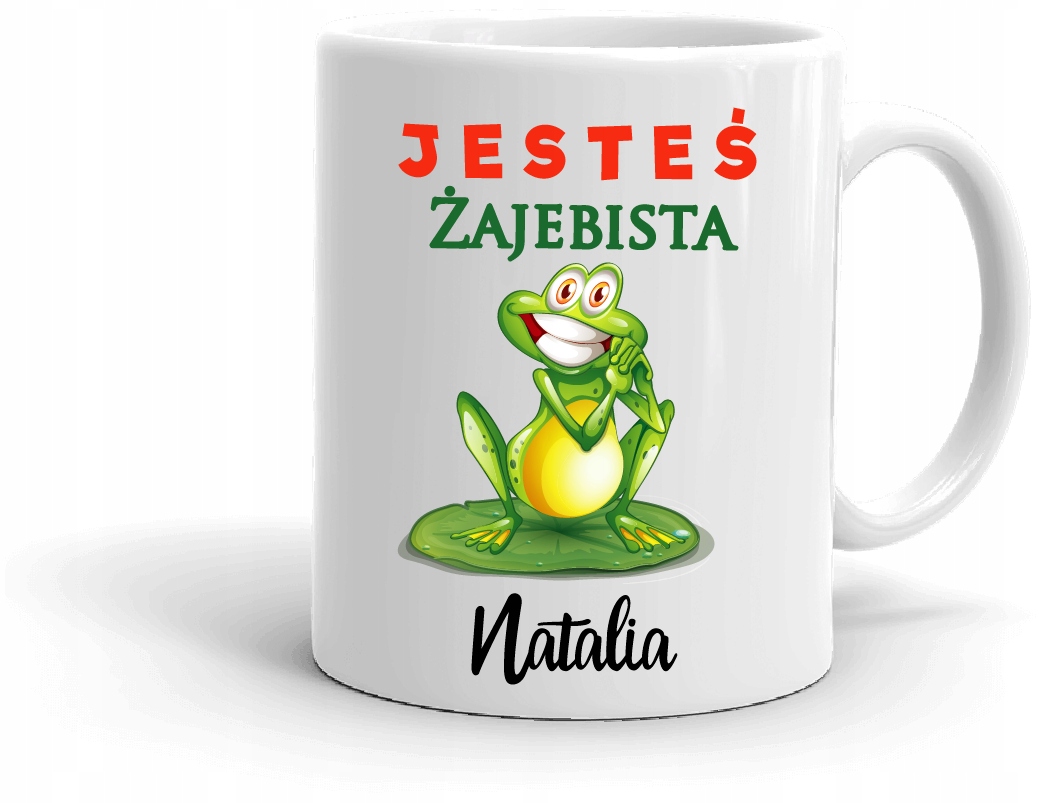 

Kubek Jesteś Żajebista kartonik