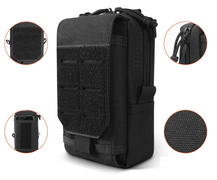 SASZETKA WOJSKOWA BIODRÓWKA NERKA ZIELON TAKTYCZNA Model MOLLE BAG