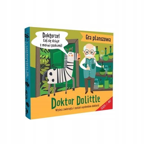 Towarzyska Gra Planszowa Dla Całej Rodziny Planszówka Doktor Dolittle. Gra