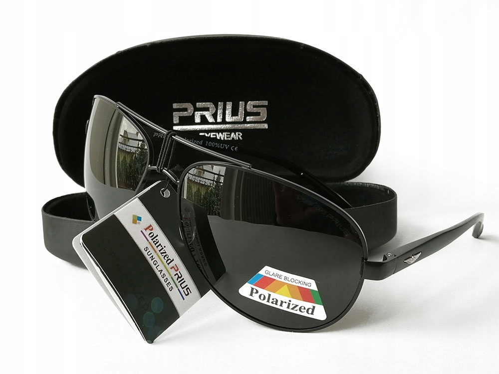 

Okulary Męskie Polaryzacyjne Prius Pilotki Aviator