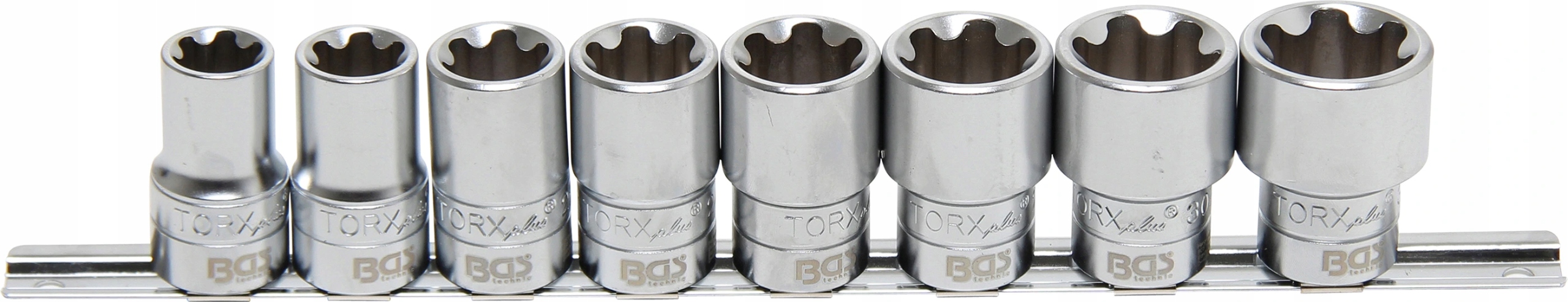 Bgs 8806 Súprava hlavíc Torx Plus (T-profil Plus) 1/2" (12,5 mm) 18EP-32EP