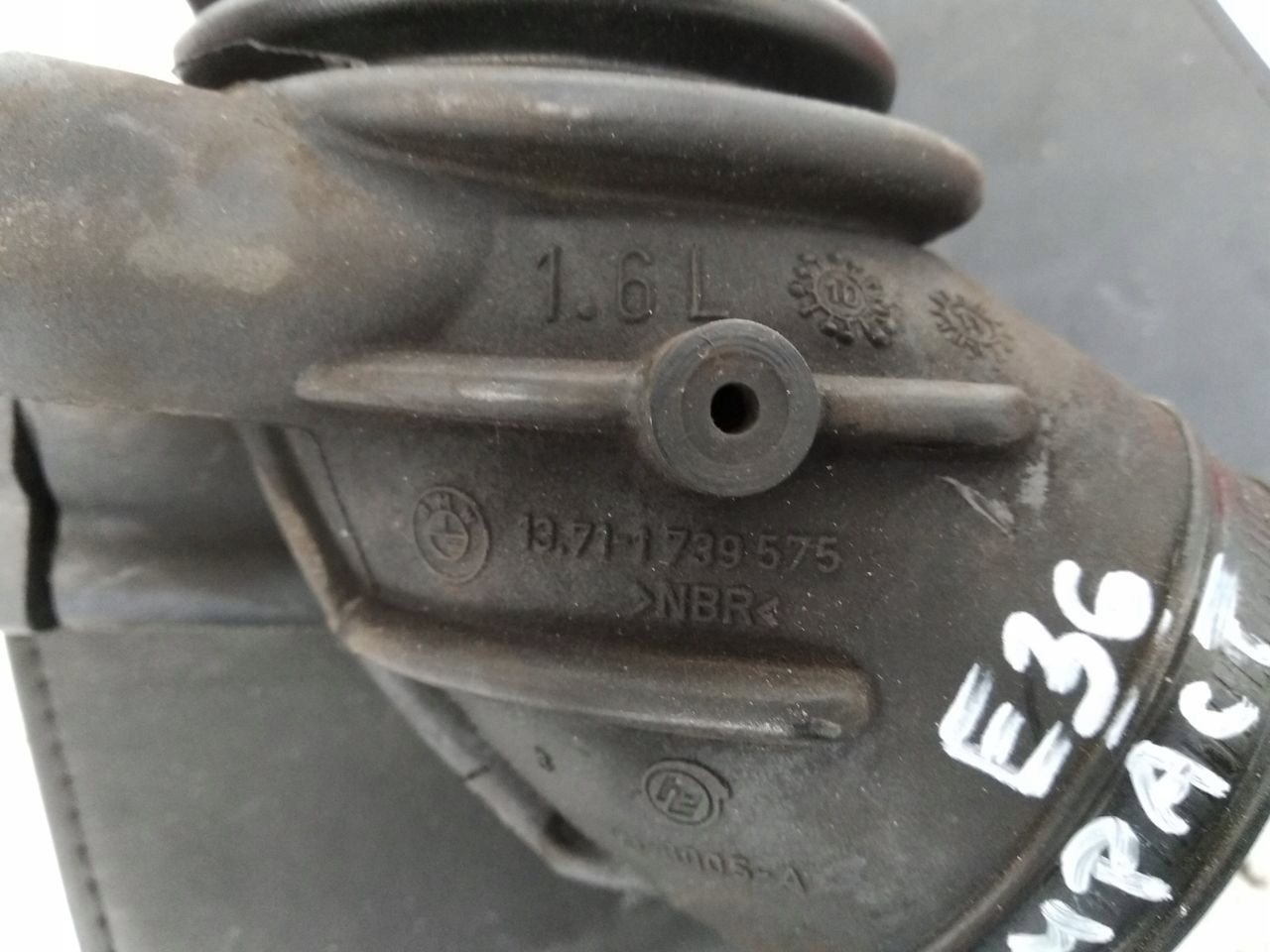 Schlauch Rohr Schlauch luft BMW E36 Compact 1,6