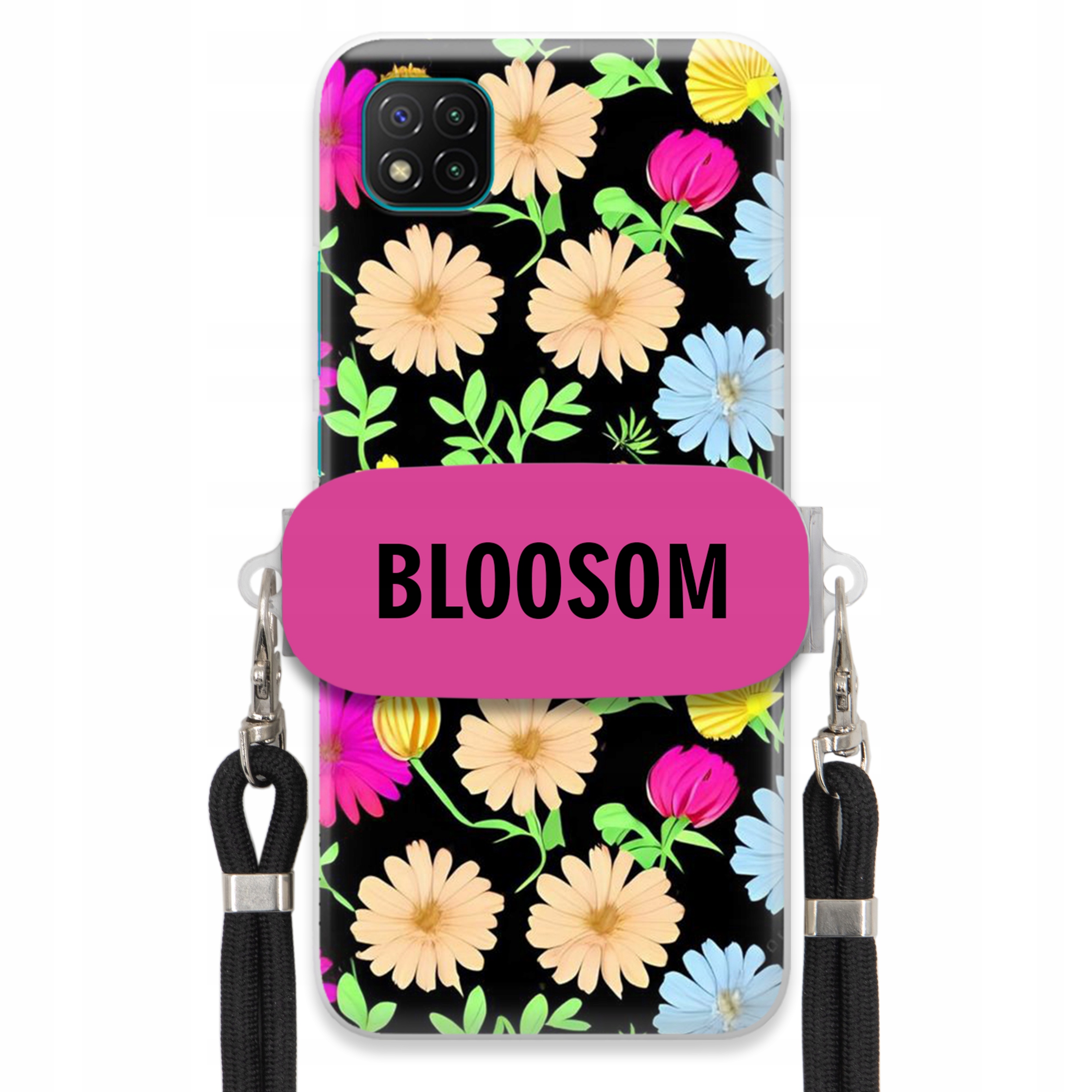 Puzdro Crossbody Pre Xiaomi Poco C3 Puzdro Kvety Bloosom Flower