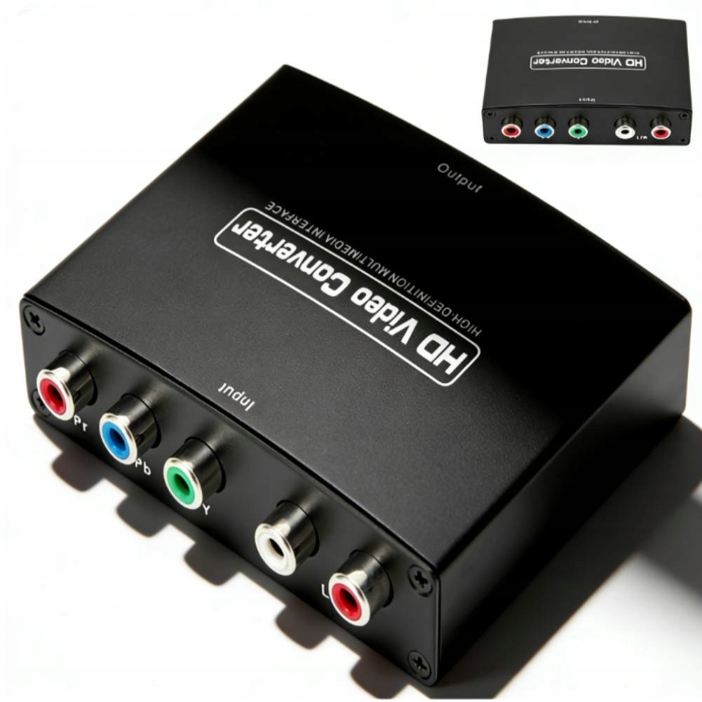ADAPTER KONWERTER Z HDMI NA COMPONENT YPBPR DO 1080P HD