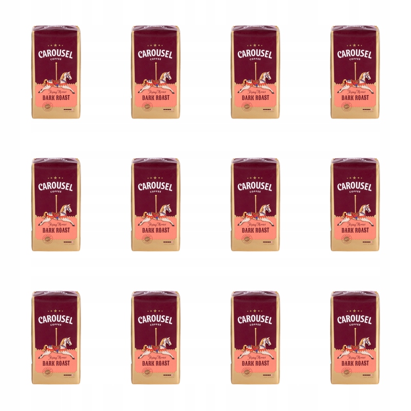 Carousel Coffee Flying Horses Dark Roast 500 g X12