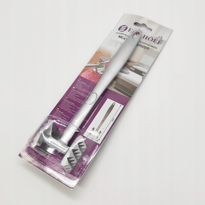 TŁUCZEK DO MIĘSA DWUSTRONNY UBIJAK TASAK EDEL HOFF Materiał części roboczej stal nierdzewna