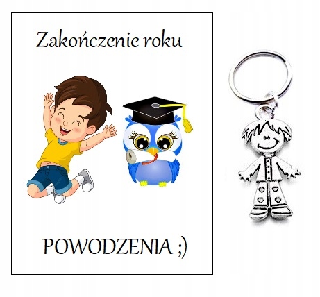 

Brelok na zakończenie roku szkolnego