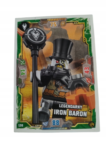 Karta Lego Ninjago Seria 7 Numer 130