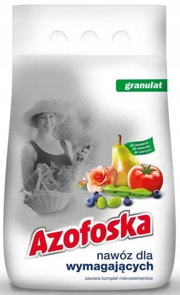 

Azofoska Nawóz Uniwersalny Granulat Warzywa 5 kg