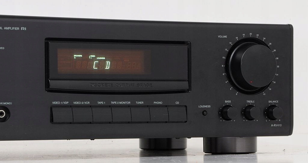 ONKYO A-RV410 ZNAKOMITY WZMACNIACZ STEREO ! Model A-RV410