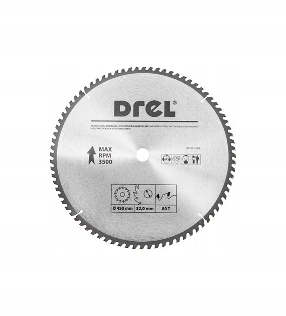 Kotoučová pila pro motorovou pilu 450 x 30 mm 80 T