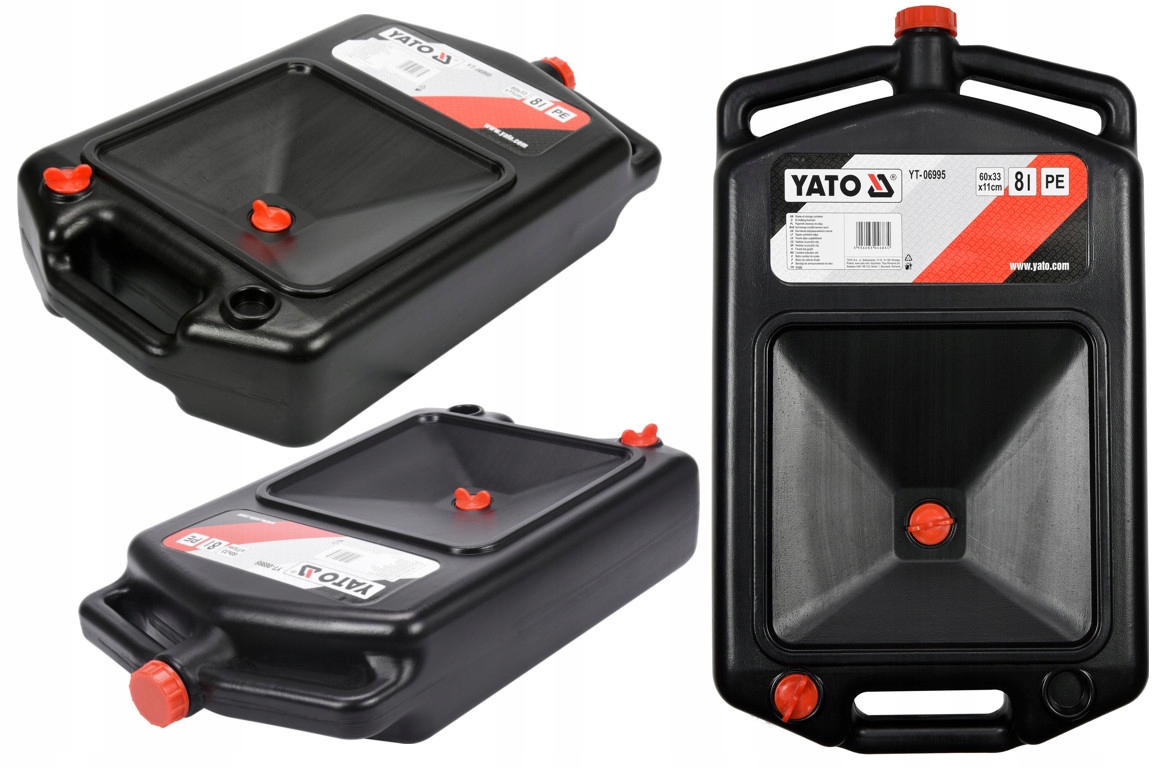 YATO POJEMNIK ZLEWOWY DO OLEJU 8L MISKA ZLEWAK