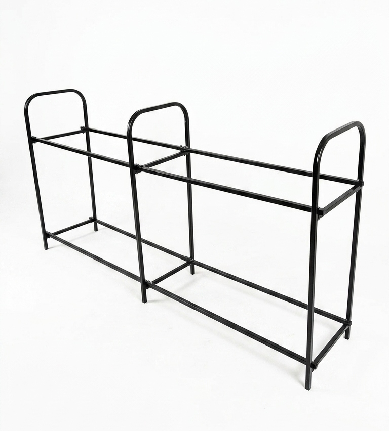 Stojan na kolesá Pneumatiky dvojsekčný 220 x 120 cm Silné Suv