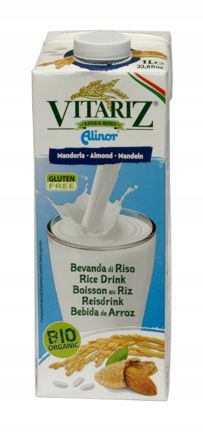 Vitariz napój ryżowo migdałowy Bio Organic 1l Alinor 10 sztuk