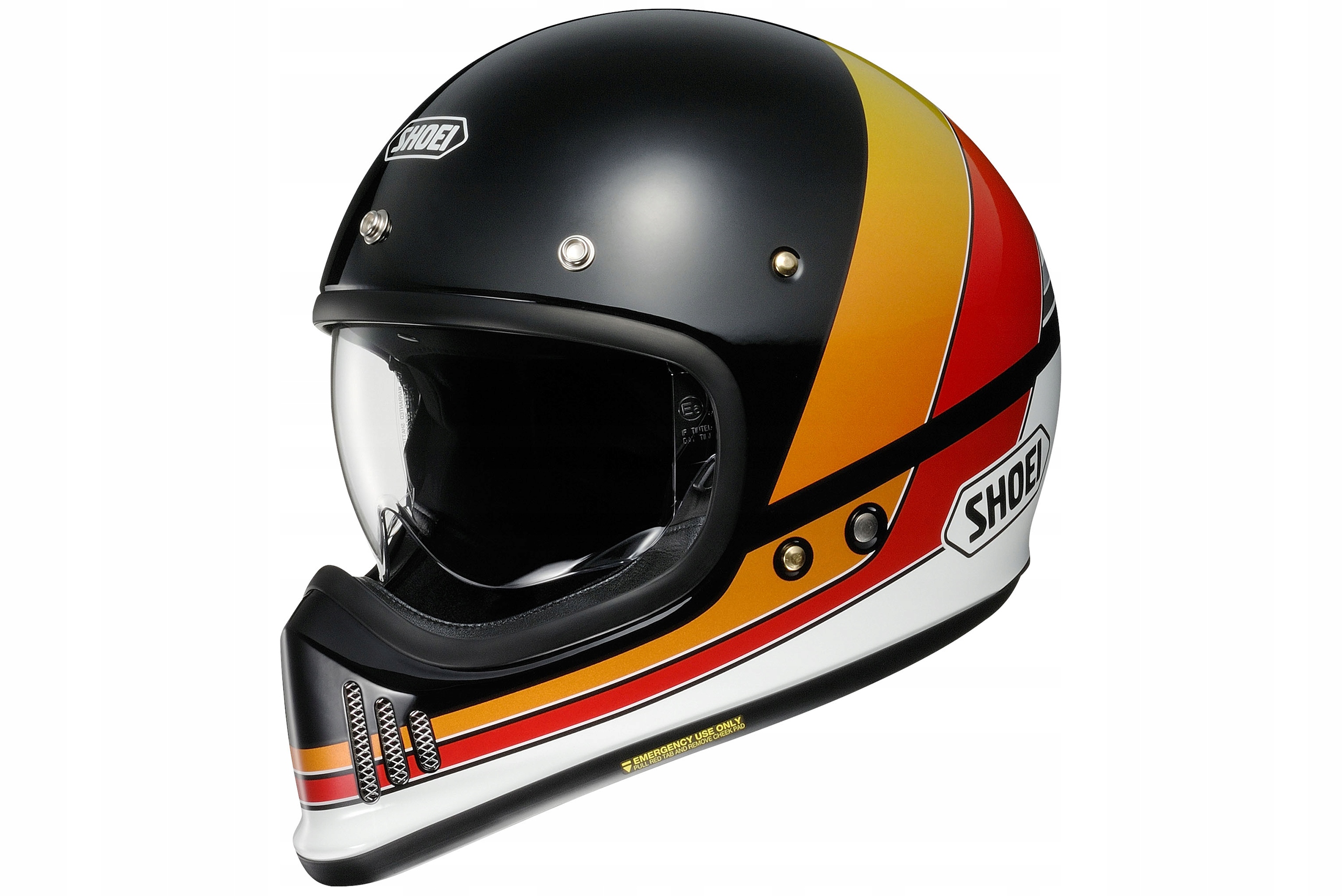 セキュリティ・セーフティ SHOEI EX-ZERO M/57cm ヘルメット SHOEI EX Zero, Gr. M, 57-58cm 1150g AIM ダブルD