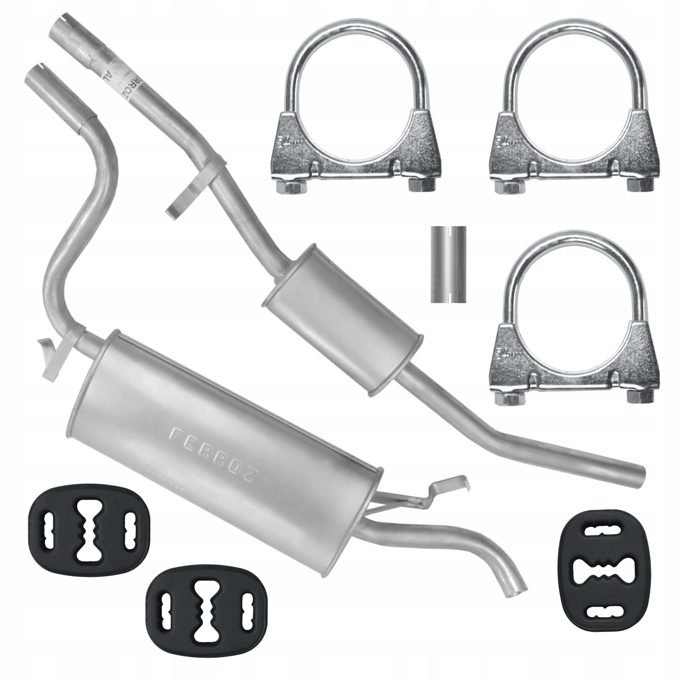 Tłumik końcowy Fiat Seicento 1.1 Hatchback OBEJMY