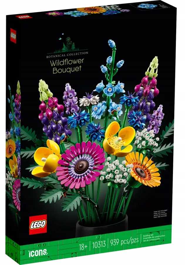 10313 Lego The Botanical Collection Kytice z polních květin