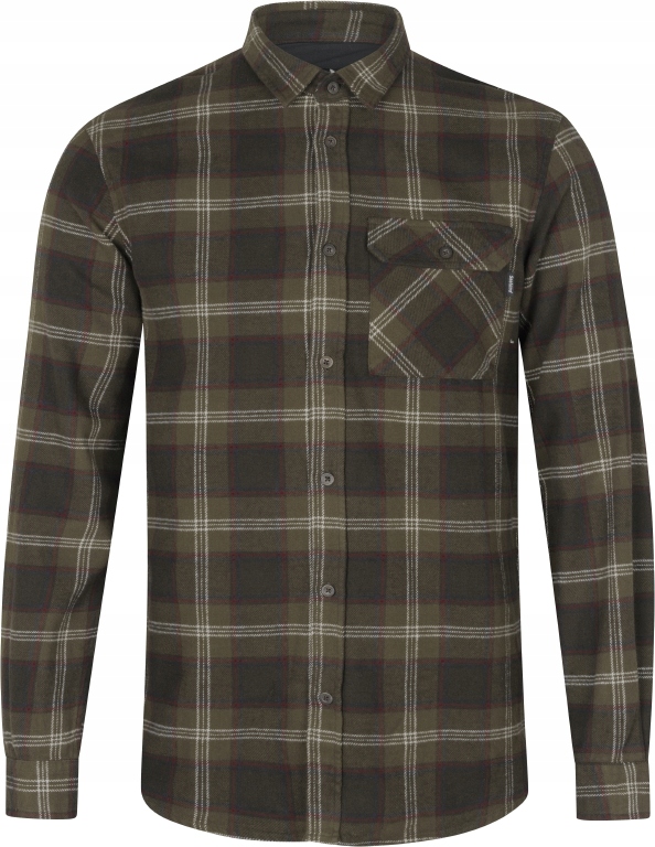 Flanelová Košile Seeland Glen Pine Green Check -2XL