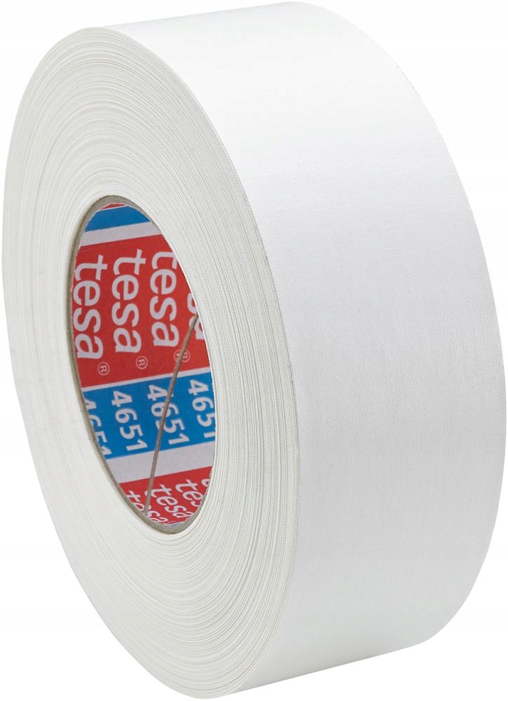 Textilní lepicí páska 19 mm x 50 m, barva bílá Tesa