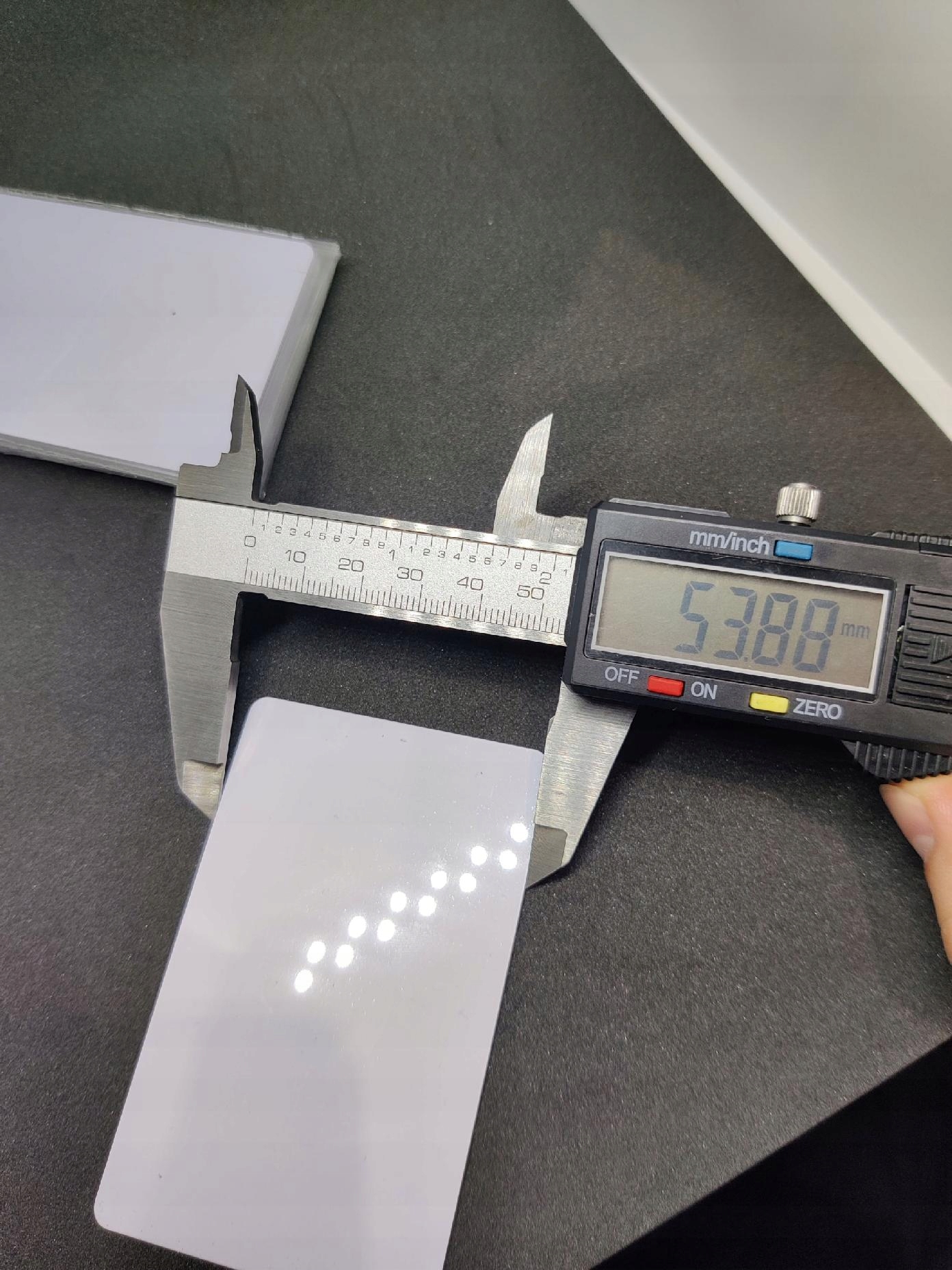 Karta PVC NFC N08 MiFare Classic 1k kolor BŁĘKITNY NIEBIESKI wys PL Model MIFARE programowalna