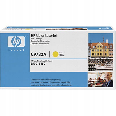Toner Hp C9732A Clj 5500 žlutý 645A