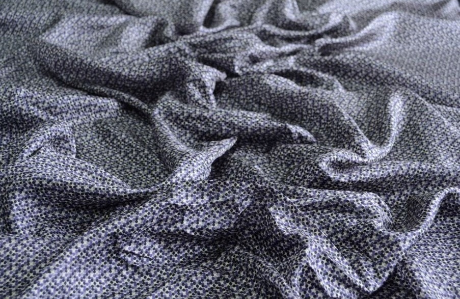 Látka Šifon Hedvábné Hedvábí 100%