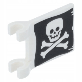 

Lego Pirates - Flaga 2x2 z czaszką 2335pb212 Nowa