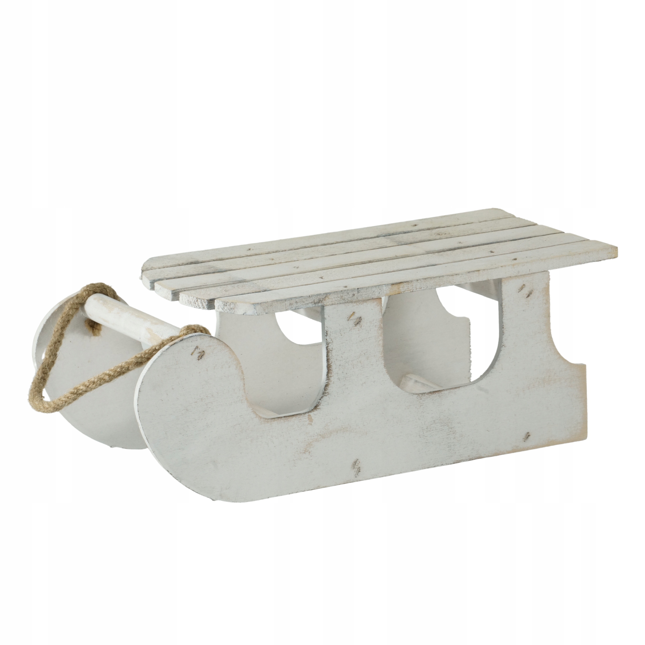 

Drewniane sanki dekoracyjne 40 cm ozdoba na stroik