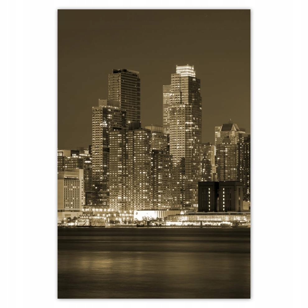 

Plakat 62x93 New York sephia