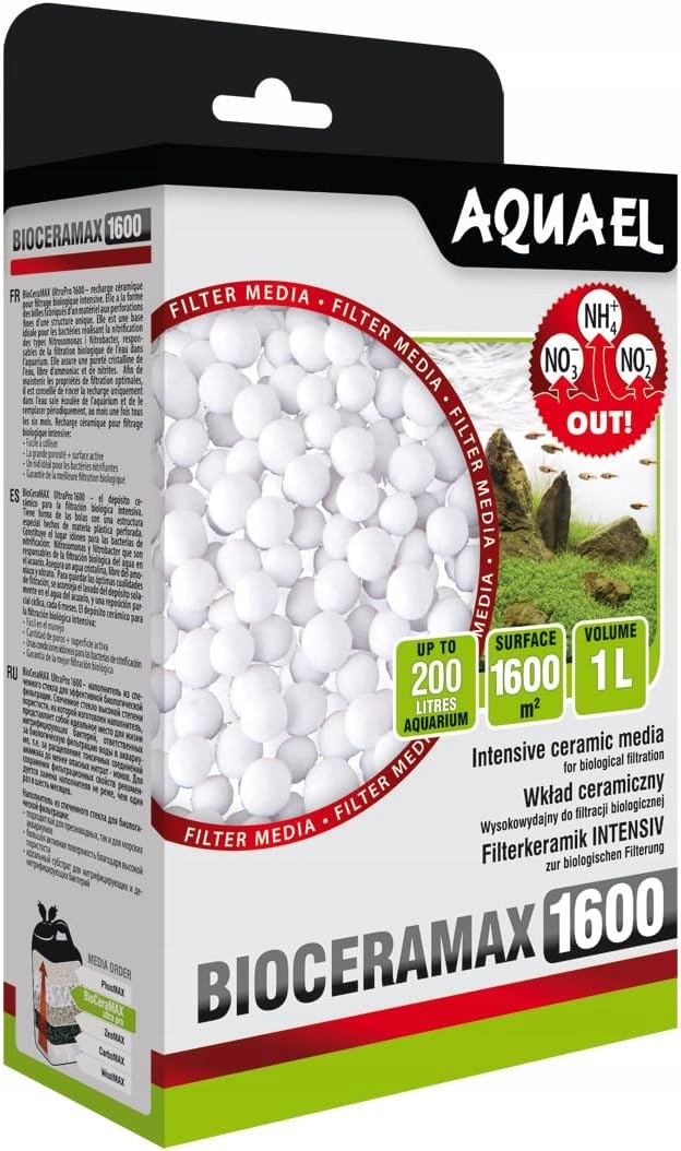 Aquael BioCera Max – biologická vložka do filtru zvyšuje účinnost bakterií
