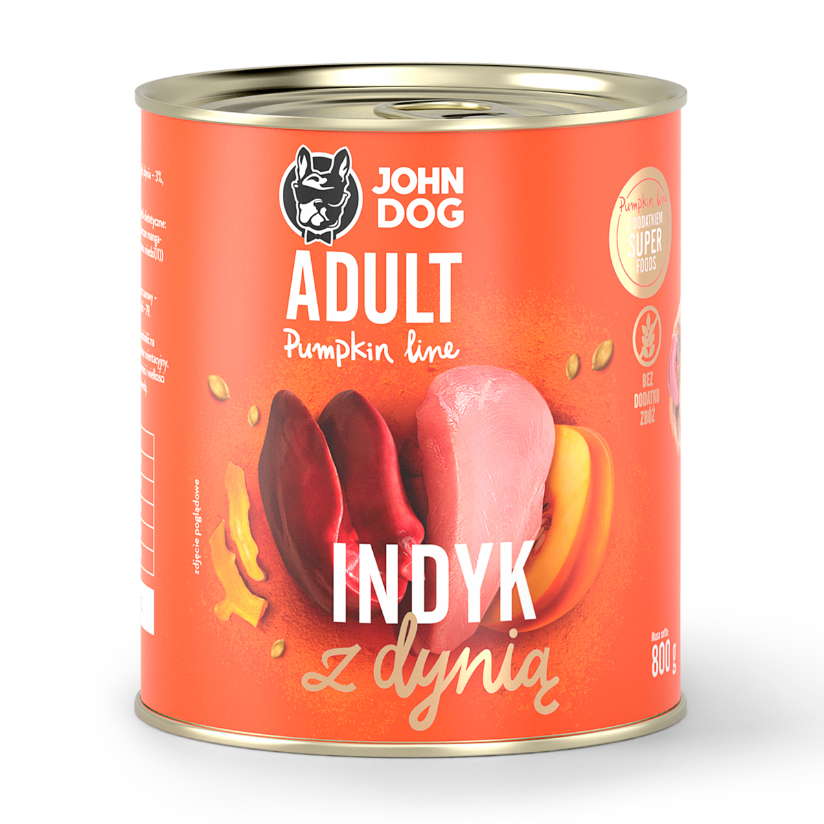 John Dog Pumpkin Adult krůta s dýní 800 g
