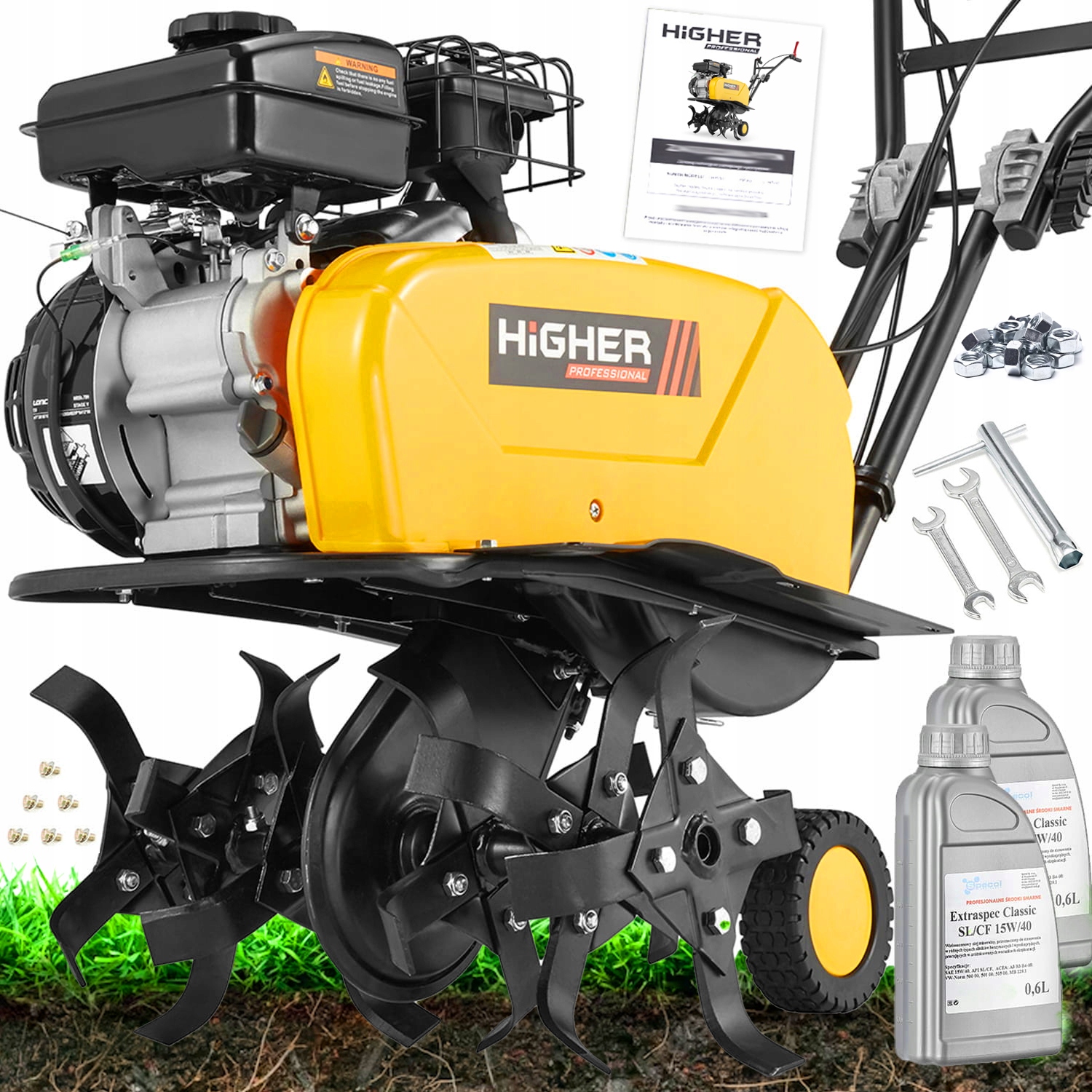 Benzínový Kultivátor Higher pro Earth 43cm motor Loncin 79cc