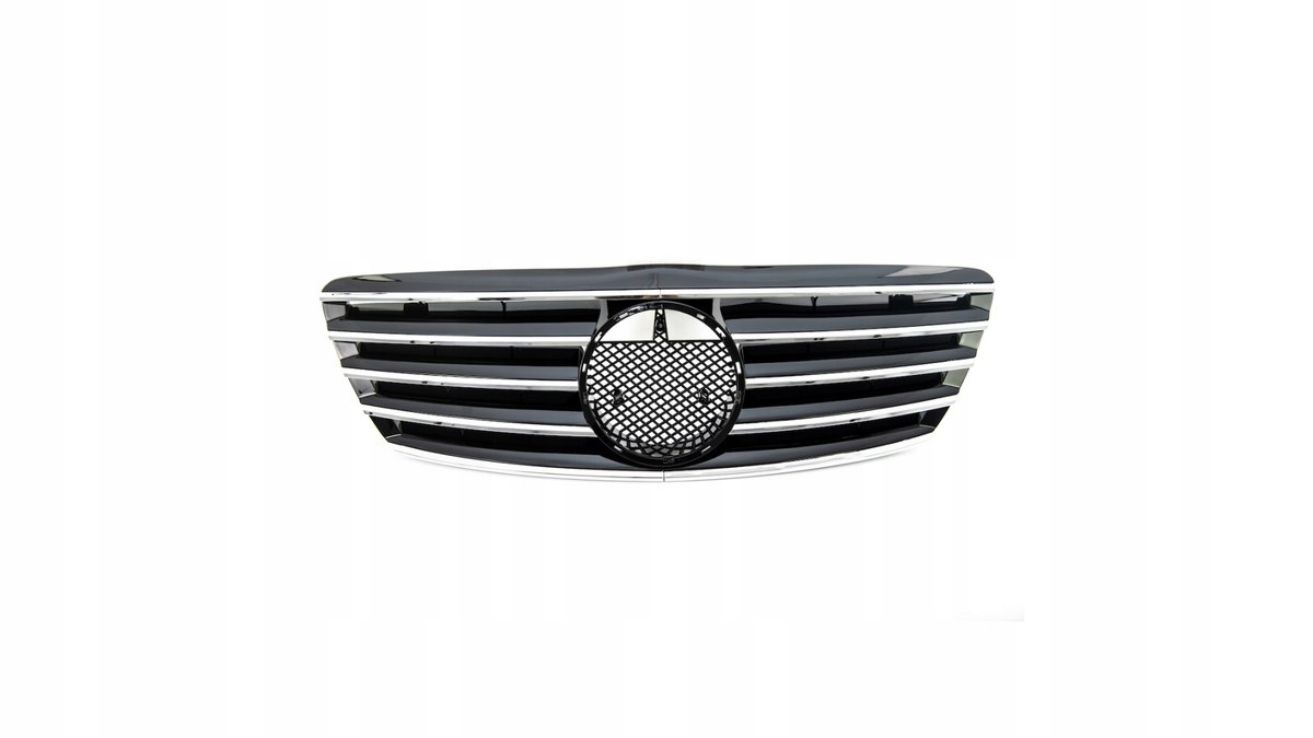 Gril Mercedes-Benz S W220 Facelift Chrome & Black