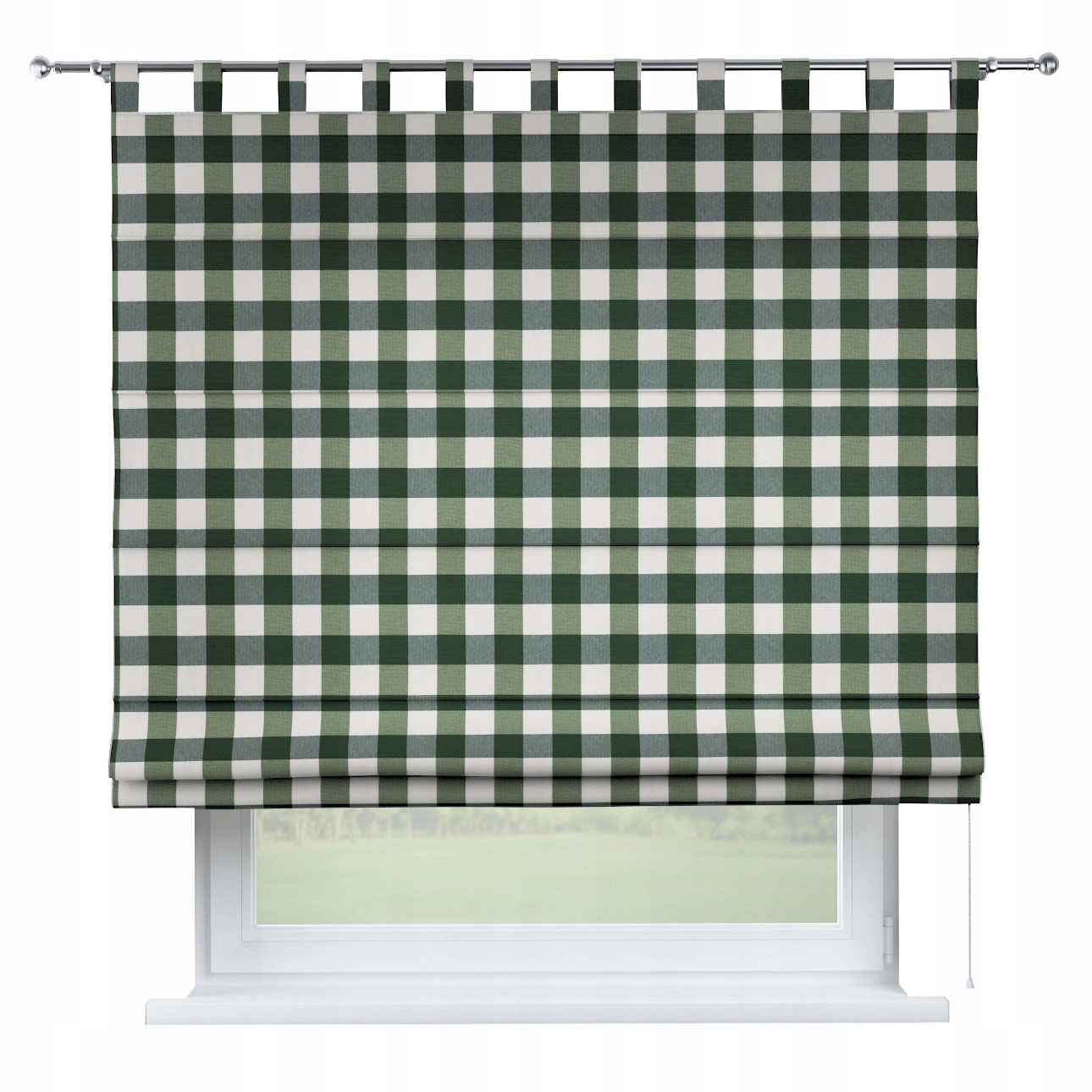 Hotová římská roleta Verona 120x150 cm zelená