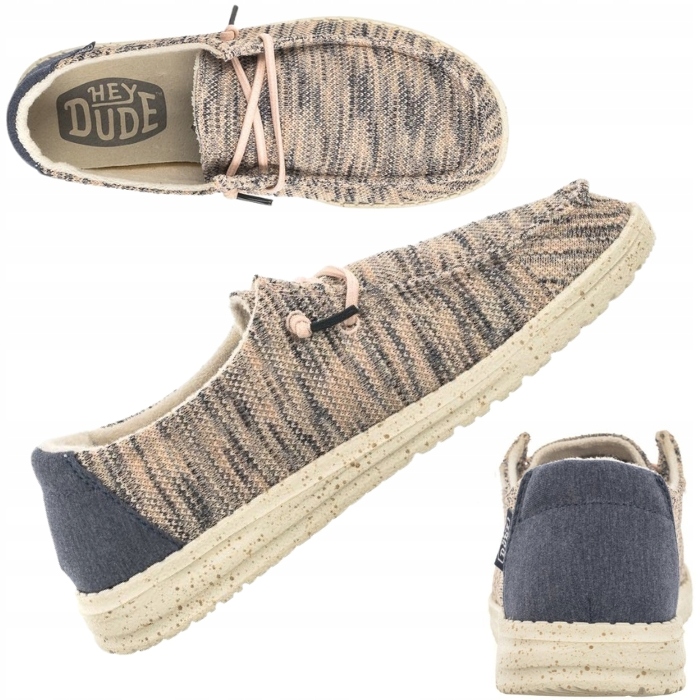Hey Dude Dámské Polobotky Pohodlné Látkové Boty Lehké Mokasíny vel. 36