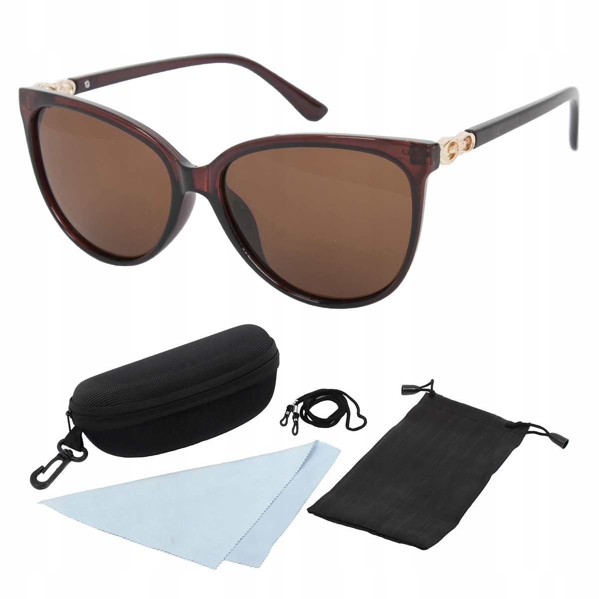 

Polaryzacyjne Okulary Polar Style P128 C2 Brązowe