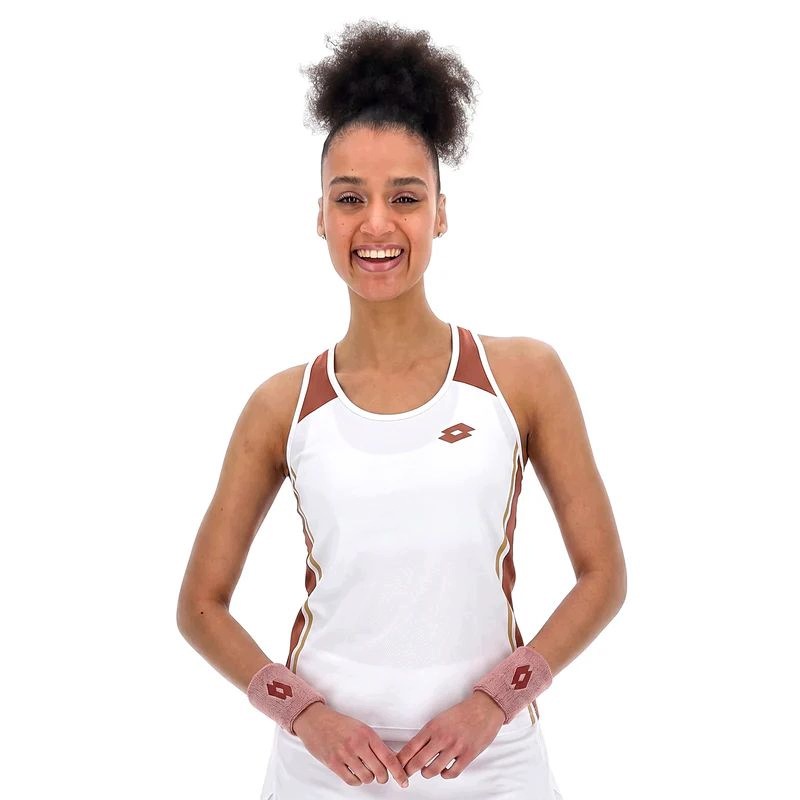 Dámské Tenisové Tričko Lotto Tech VI-D1 Tank White M