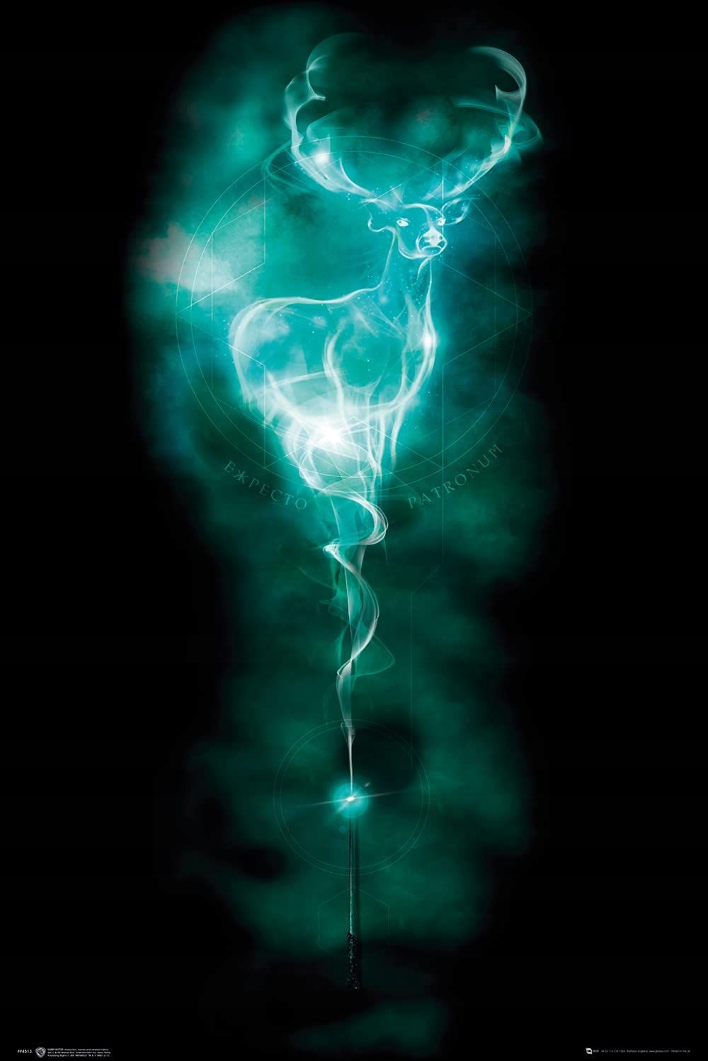 HARRY POTTER PATRONUS STAG PLAKAT (91.5X61)