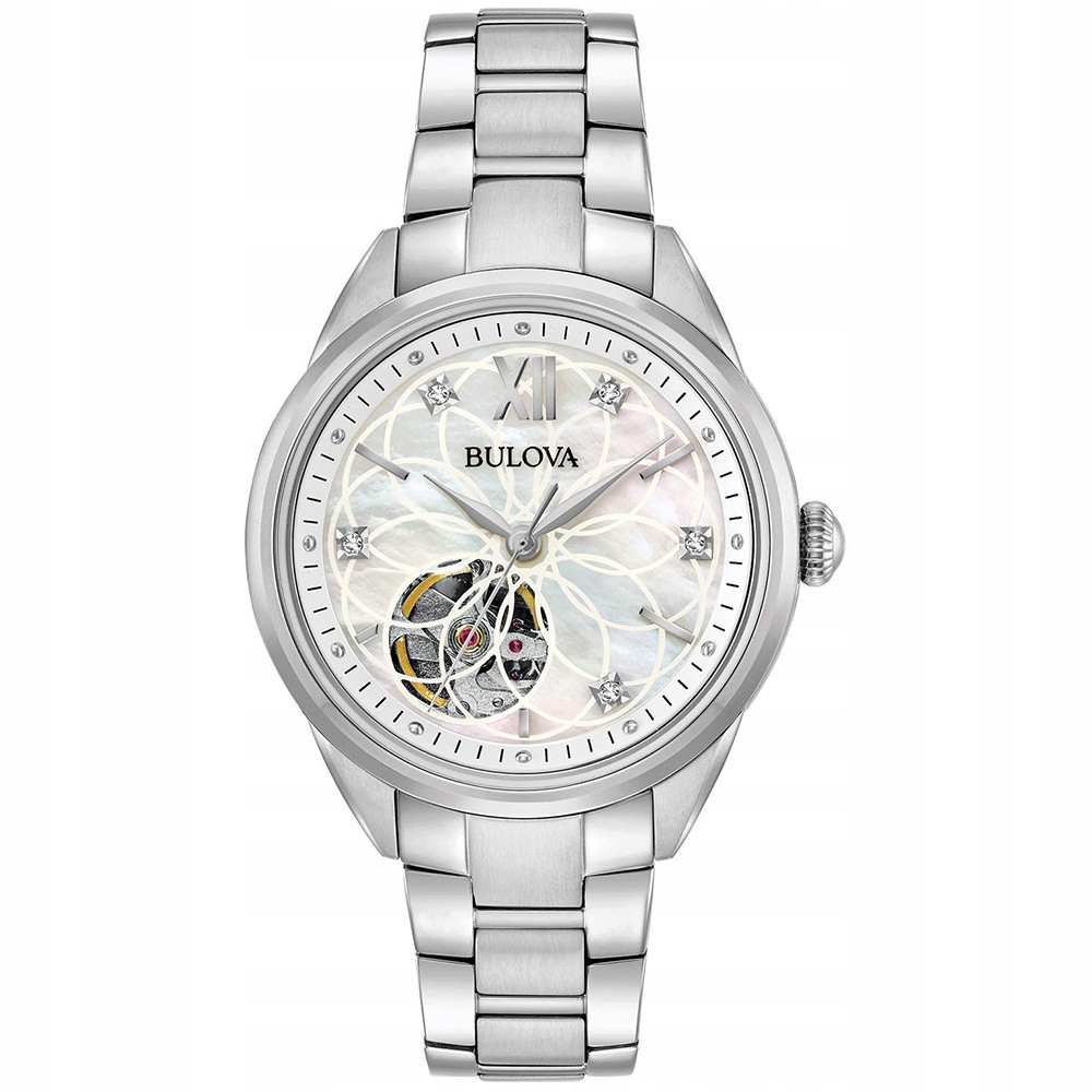 Dámské hodinky Bulova 96P181 stříbrné